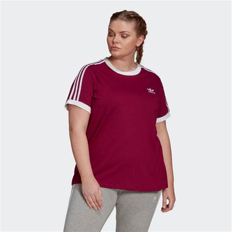 adidas 3 streifen shirt damen weinrot|Amazon.com: Adidas 3 Stripe Shirt Women.